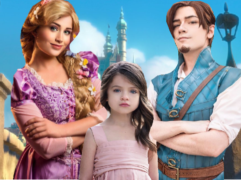 Rapunzel and Flynn Rider have a daughter in real life!