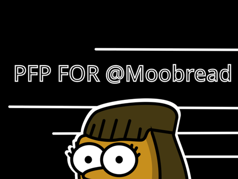 PFP FOR @Moobread - request 1! (The Simpsons Style)