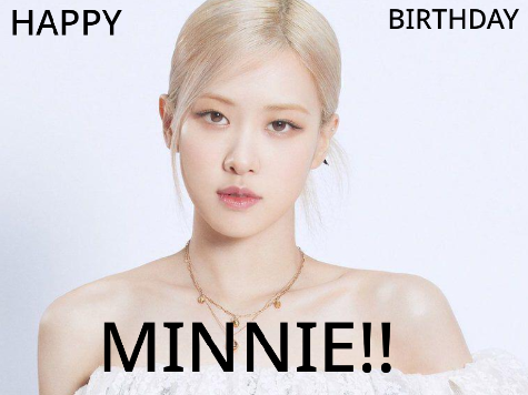 Happy birthday Minnie!!