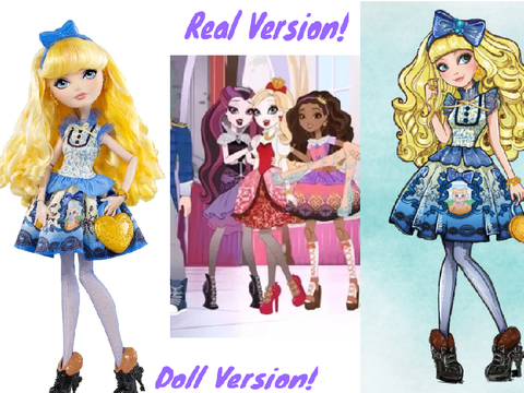 Blondie Lockes as a doll!