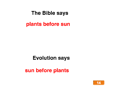 Evolution does not Fit with the Bible
