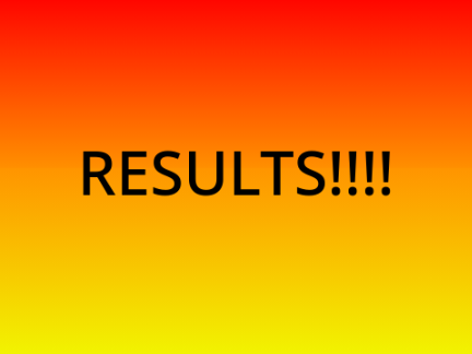RESULTS!!!!