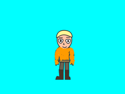 orange shirt kid i tried AGAIN LOL
