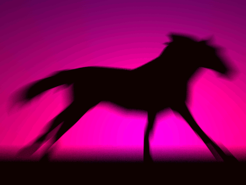 Glitchy Horse 