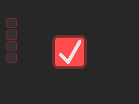 Checkboxes...