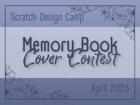 memory book cover contest ☂︎ sdc apr '26