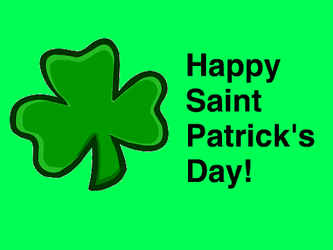 Happy St. Patrick's Day!