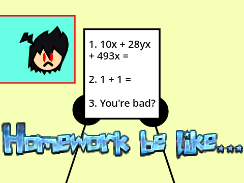 Homework // Animation Entry // #animations #stories #all // @Atomicmagicnumber