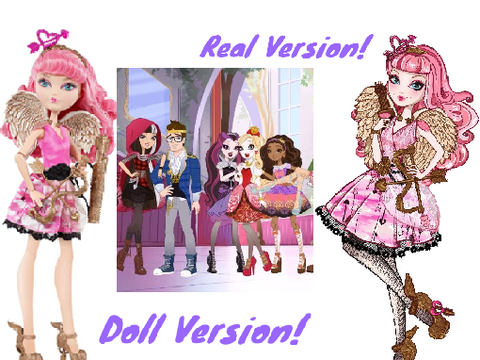 C.A. Cupid as a doll!