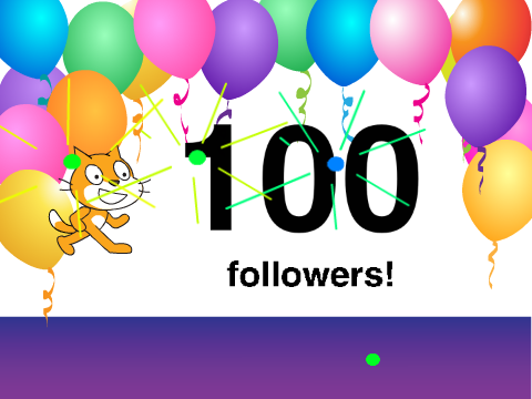 100followers!