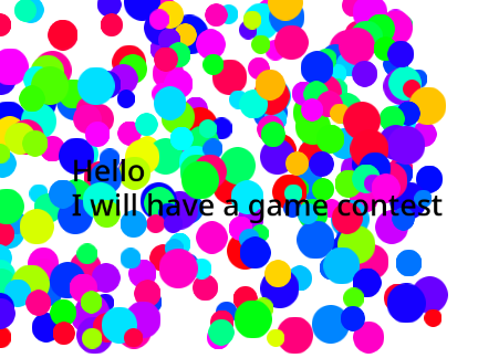 game contest (OPEN!)