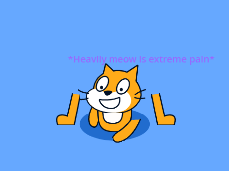 Scratch Cat's doing Floor-Touching Exercises remix