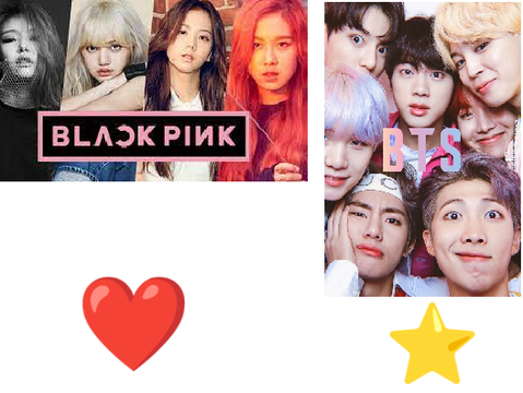 BLΛƆKPIИK Or BTS ⟭⟬