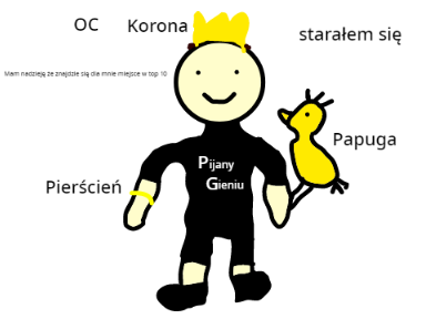 OC na konkurs dla Pijanego gienia 100% pen