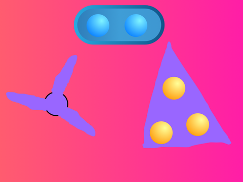 medium dimple and fidget spinner