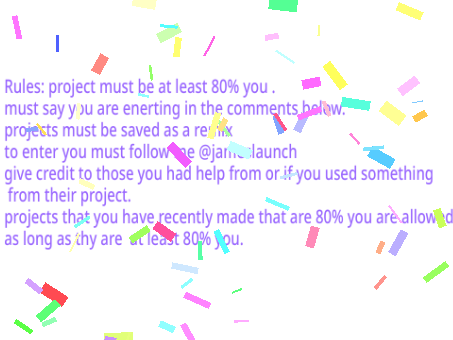 See who can make the best project contest