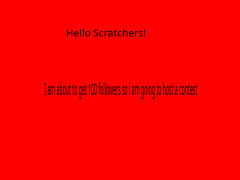 50 follower Contest