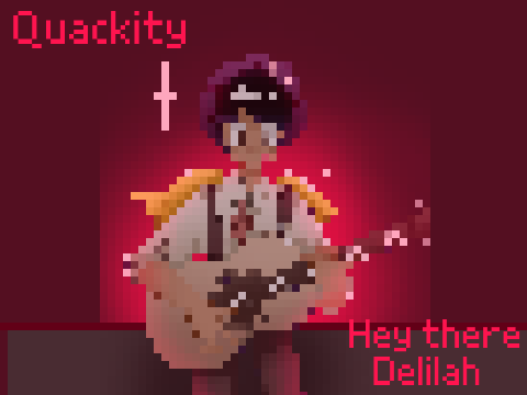 Quackity || Hey there Delilah || Dream SMP || Fan Art