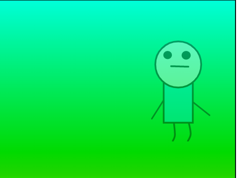 a weird animation