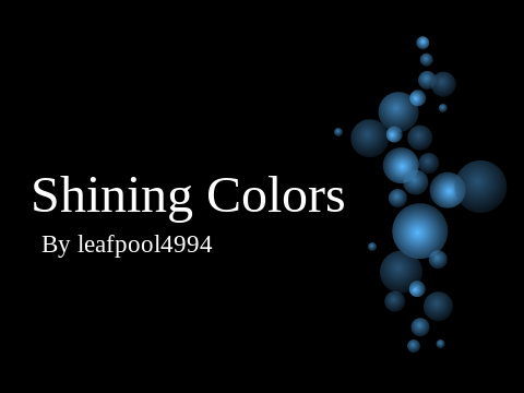 Shining Colors ch~1
