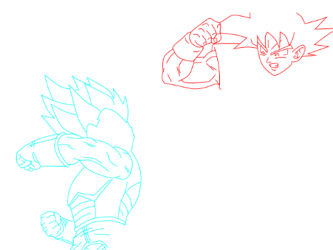 Goku Vs Vegeta