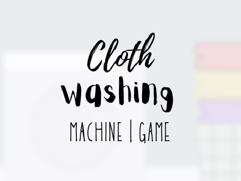 ✯ cloth washing machine ˎˊ- 