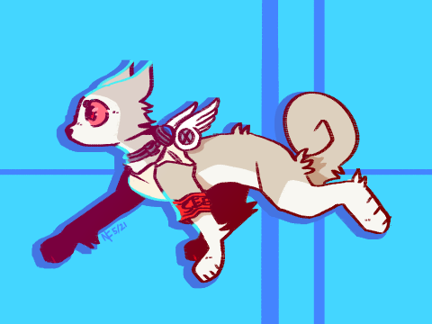 What the dog doin? - Art 