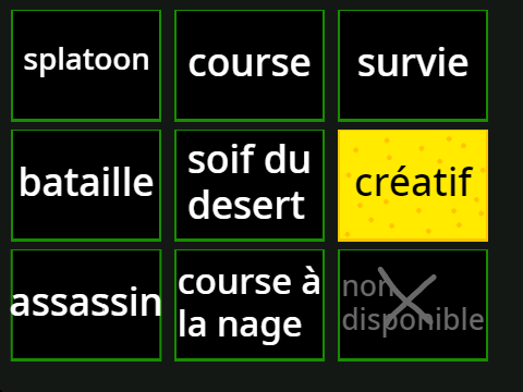 choisis ta couleur préférée