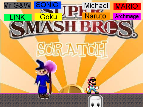 Super Smash Bros Scratch Roster 