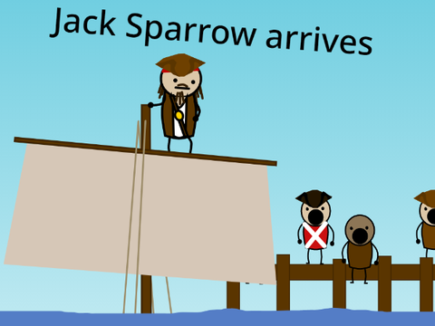 Jack Sparrow Arrives