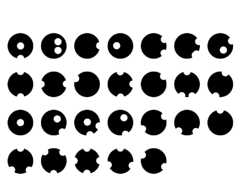 Batarang: a Skinny-to-fat font