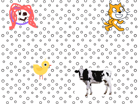 3 Interactive Sprites remix
