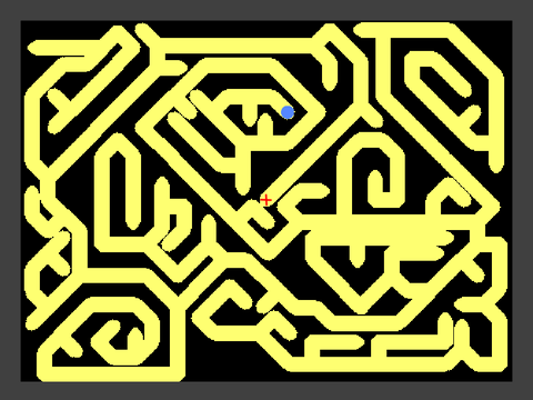 Griffpatch's Maze Generator  - Octagonal Variation