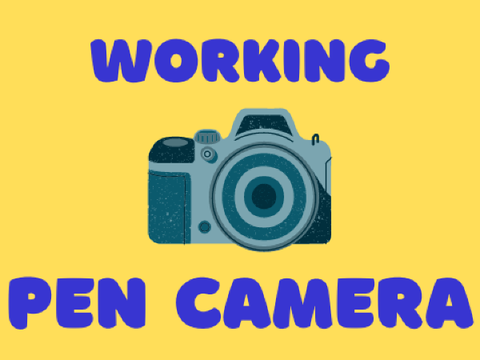 Working Pen Camera