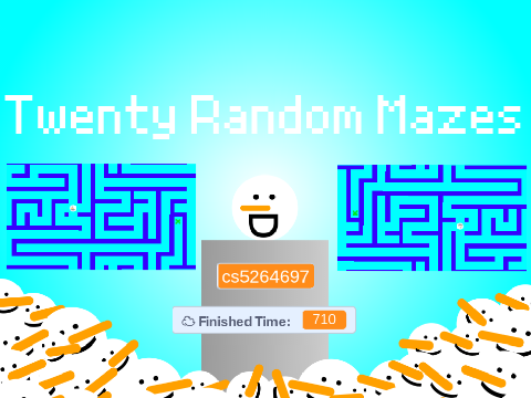Twenty Random Mazes v1.2