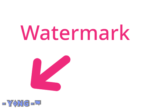 Watermark For -YONG-