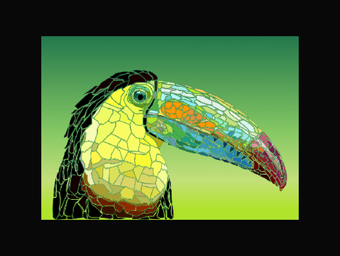 <<Tucan Mosaic>>