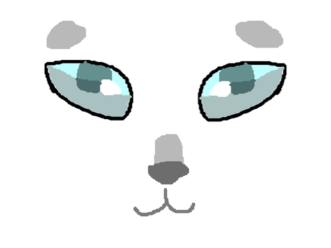 Arctic cat blinking art/animation test by catandcoco 