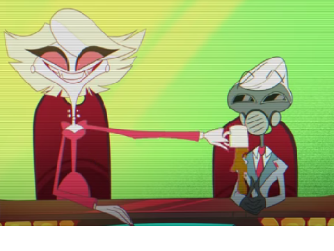 A screenshot taken a mere second before disaster
