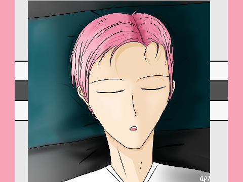 //Art: first boy drawing!// 