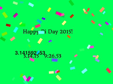 Pi Day 2015