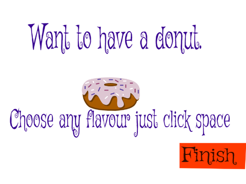 Any flavour donut