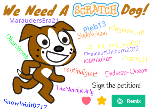 Petition to add a Scratch Dog! remix remix remix remix remix remix remix