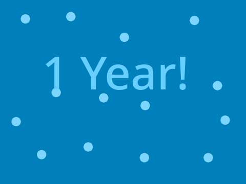 1 Year!