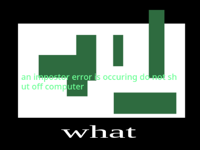 impostor error