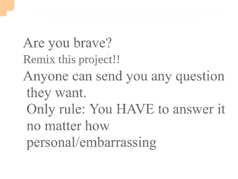 ˚✧₊⁎Dare or dare question answering (lol)⁎⁺˳✧༚  remix remix