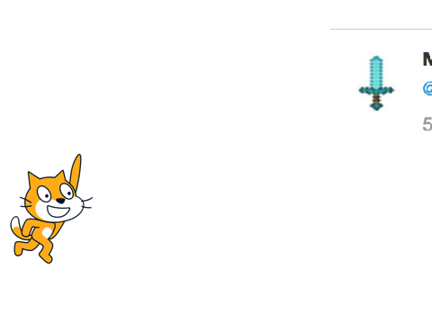 Scratch comments with cat !1