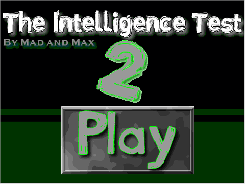 The Intelligence Test 2