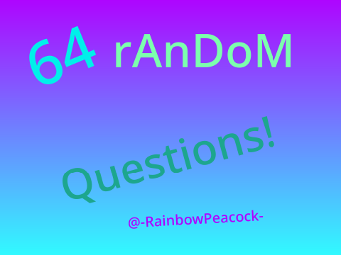64 random questions!