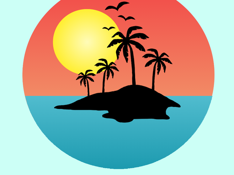 Sunset by the Sea Parallax (my second parallax)
